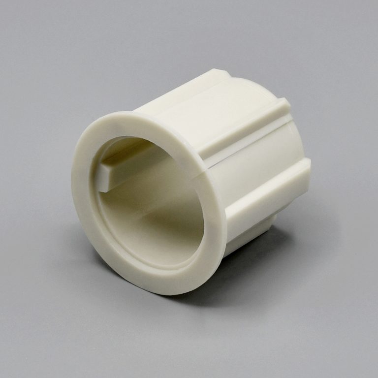 White Fabtex adapter for 2" roller shade tube