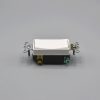White Fabtex Momentary Contact Rocker Switch control for ML-350PW hardwire motor for roller shades