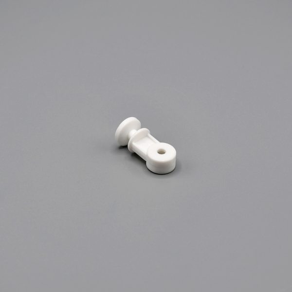 White Fabtex ripplefold snap pendant for drapery curtain