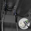 Dual Fabtex ML-280BC-USBC-K roller shade motors with USBC chargers attached.