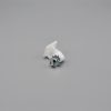 Fabtex end cap for drapery or curtain tracks