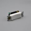 White Fabtex momentary contact rocket switch for roller shades
