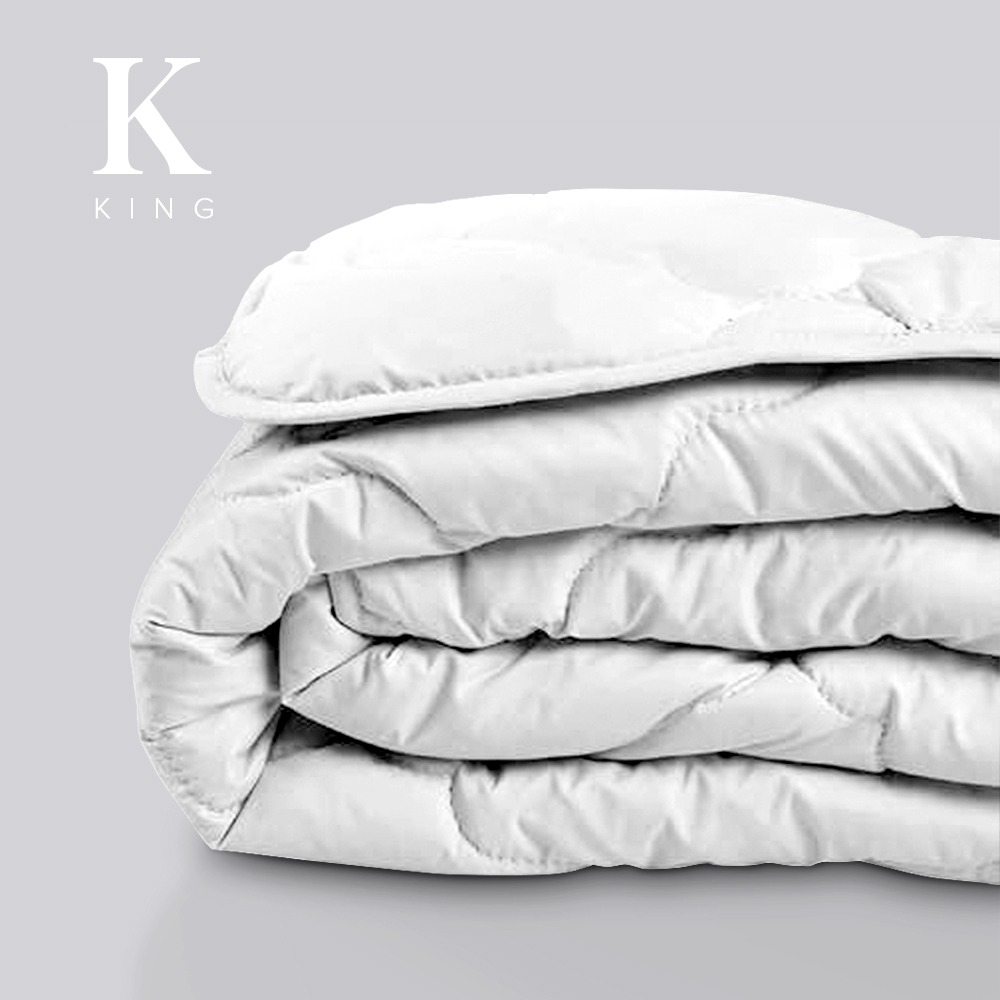 White Fabtex king duvet bed cover blanket