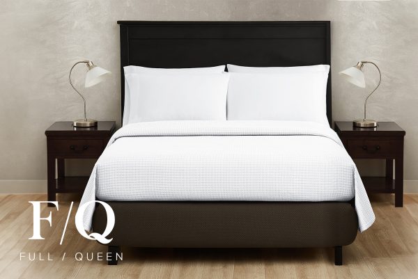 TS Quinn Full/Queen Top Sheet - White (6 pcs)