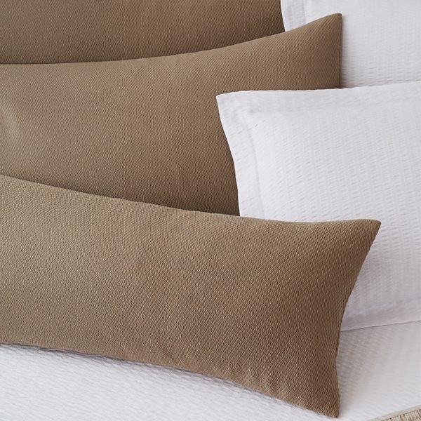 Klein Diamond Bolster Pillow - Pecan (4pcs)