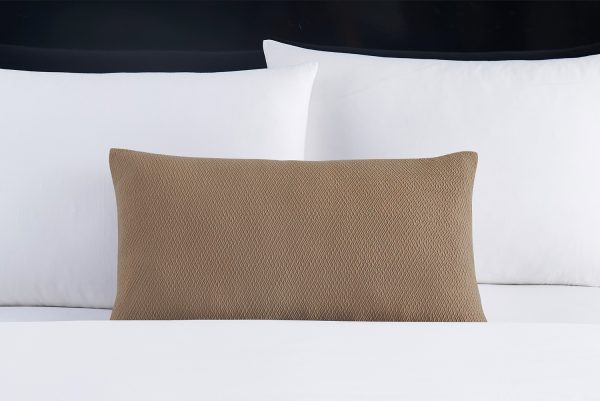 Klein Diamond Bolster Pillow - Pecan (4pcs) - Image 3