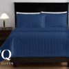 Florentis Quilt Coverlet Full/Queen - Sail (4 pcs)