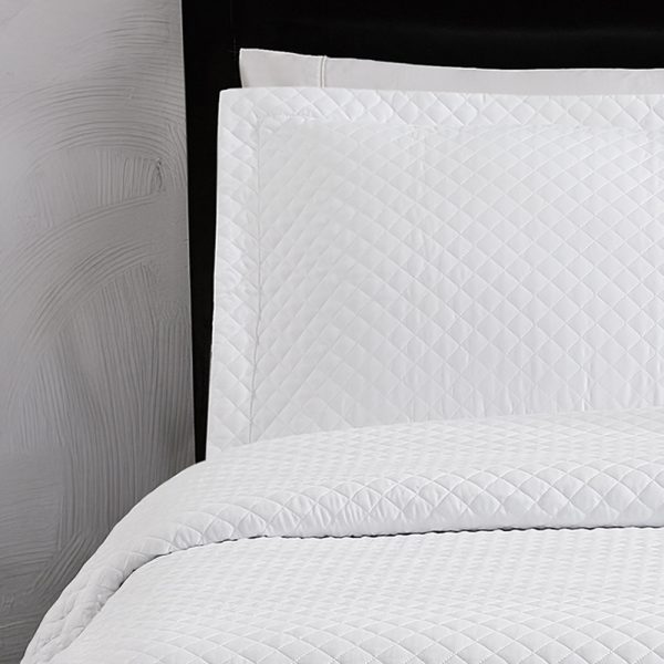 Rhapsody Quilt Sham King - True White (12 pcs) - Image 3