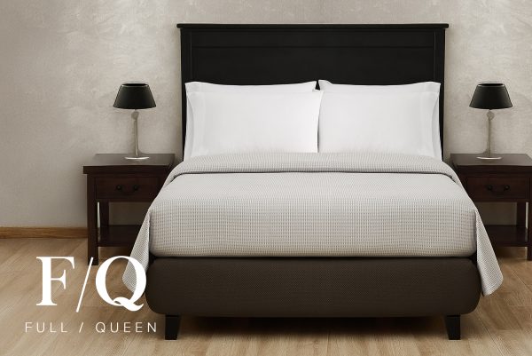 TS Quinn Full/Queen Top Sheet - Grey Mist (6 pcs)