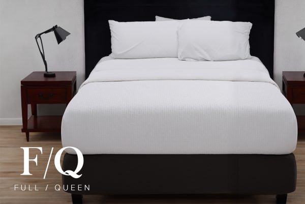 TS Rembrandt Full/Queen Top Sheet - White (6 pcs)